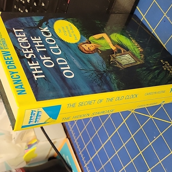 Nancy Drew Two Original Myteries Back To Back Hardcover Book New - Picture 2 of 3